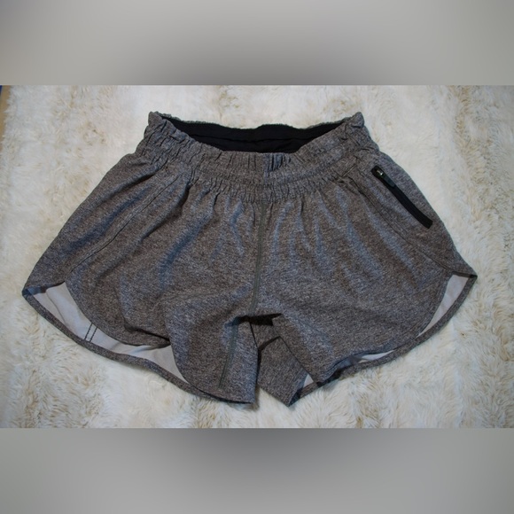 Lululemon Athletica Charcoal Athletic Shorts - Picture 1 of 3